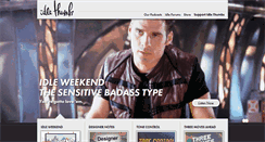 Desktop Screenshot of idlethumbs.net